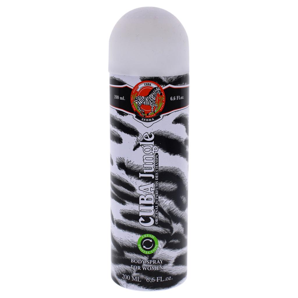 cuba Jungle Zebra by for Women - 6.6 oz Body Spray
