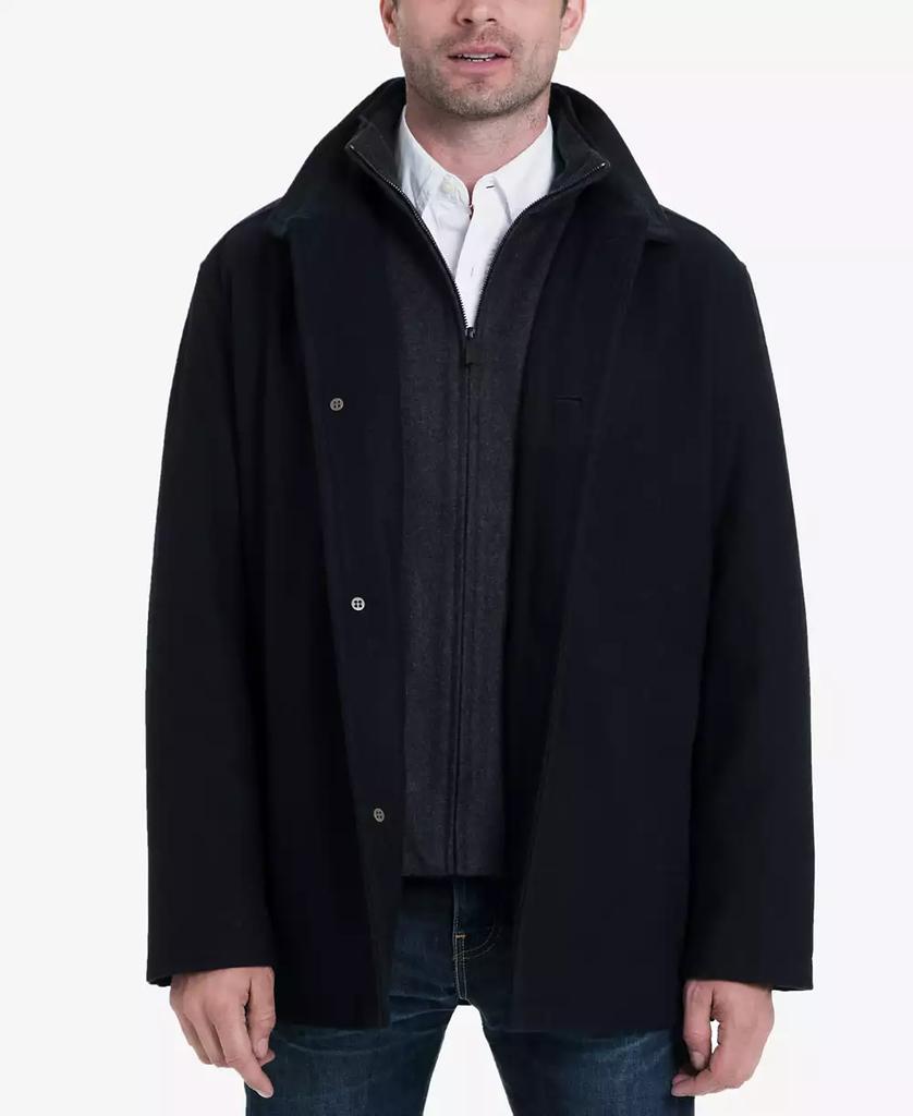 London Fog Men s Wool Blend Layered Car Coat Created for Macy s Jackets Free Shipping BeyondStyle