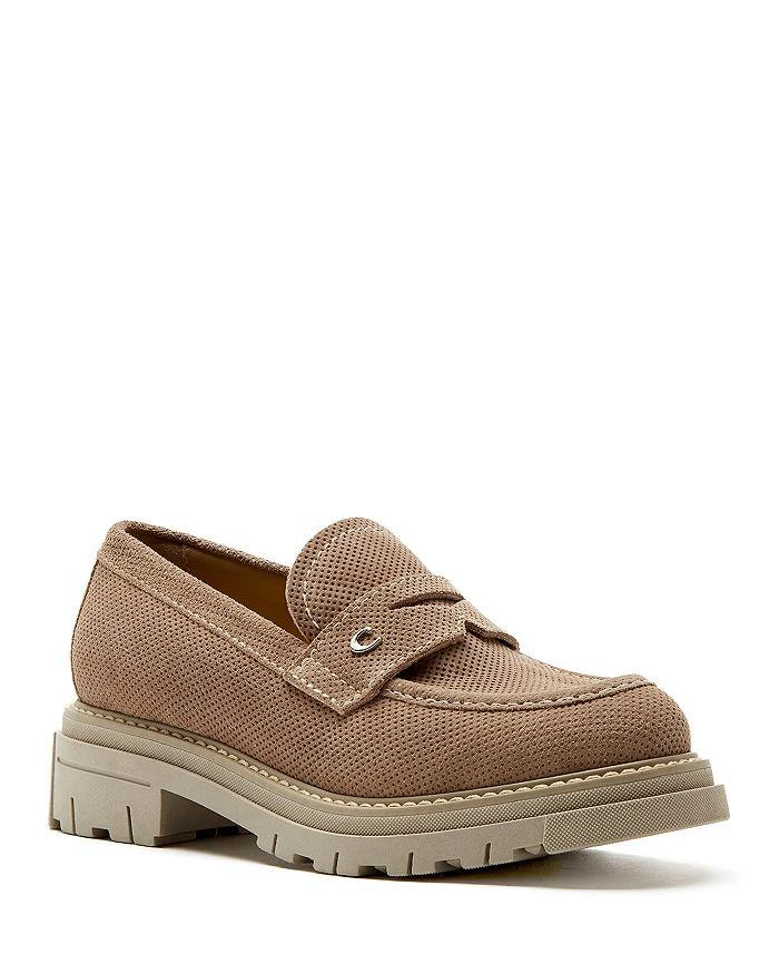 La Canadienne Women's Dillon Suede Penny Loafers 1
