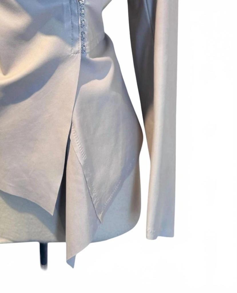 Gimo
s Women
s Shawl Wrap Jacket In Bone 2