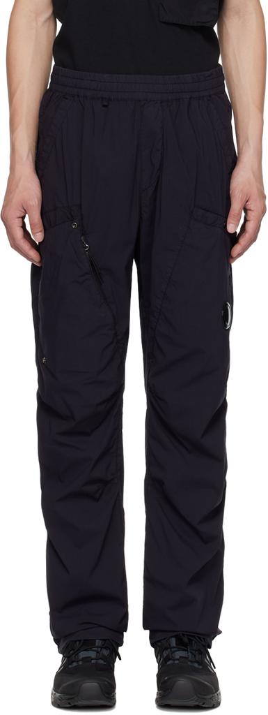 C.P. Company Blue Garment-Dyed Cargo Pants