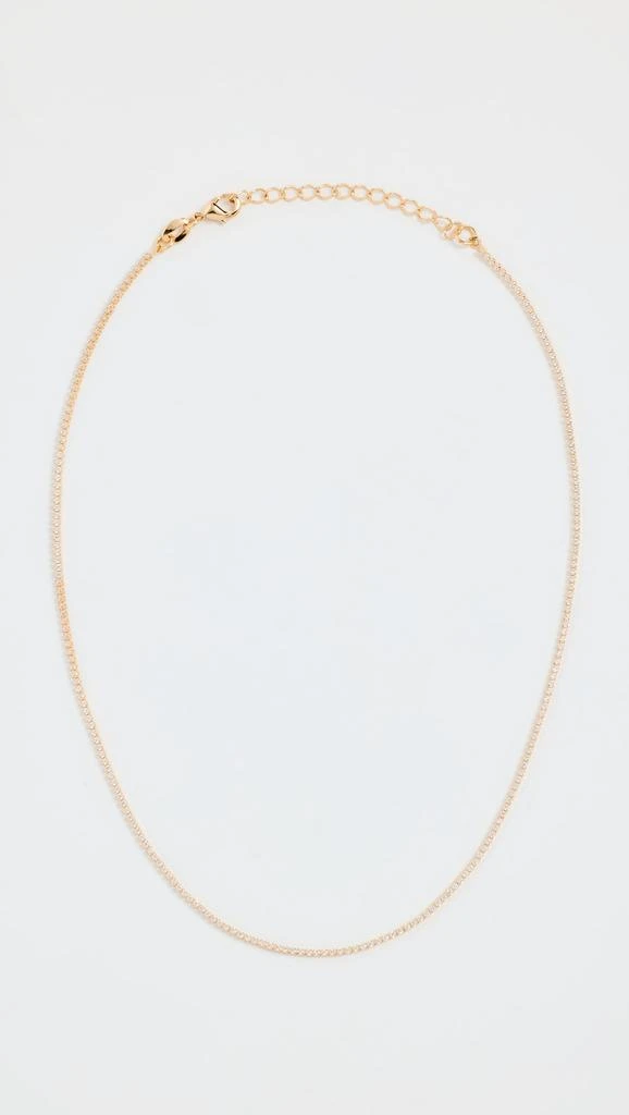 Shashi Micro Teeny Tiny Tennis Necklace 3