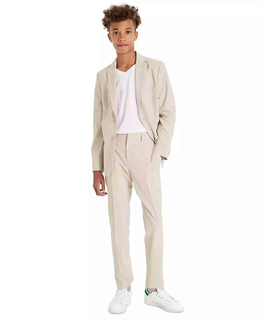 Kenneth Cole Big Boys Slim-Fit Tech Stretch 2 piece Suit 5