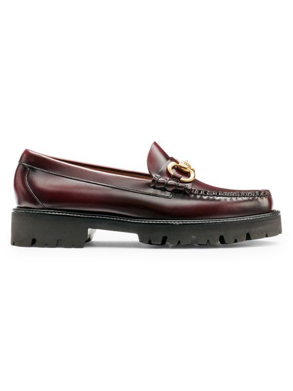 Shop Lincoln Leather Bit Loafers on Sale at BeyondStyle