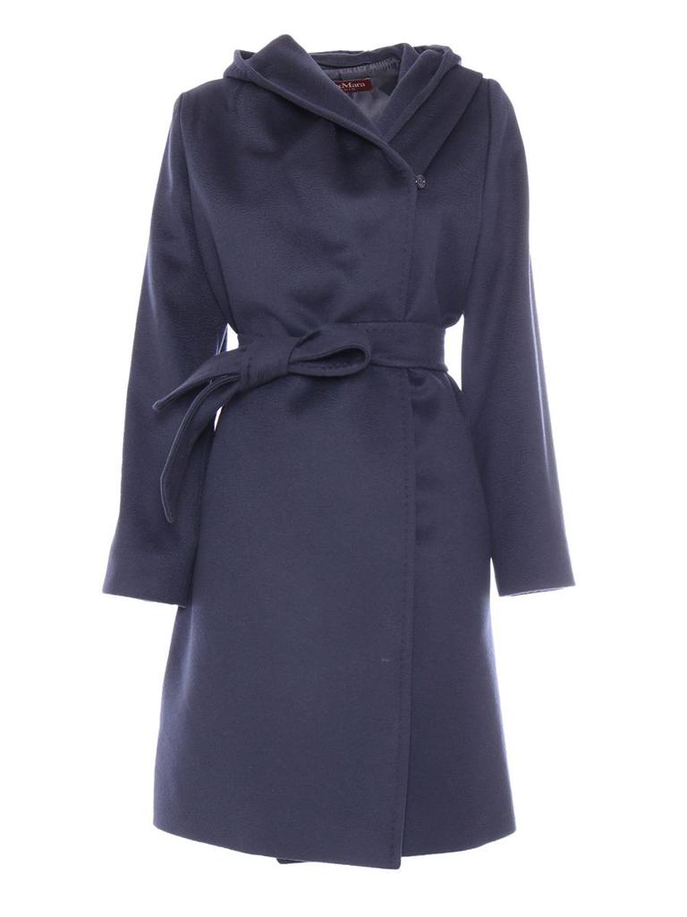 コート Max Mara NEWMANG - Wool coat with hood Newmang Hooded Wool Coat Max Mara Studio | italist