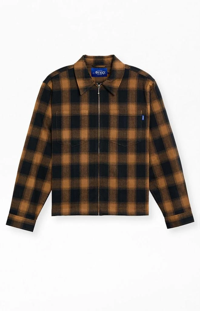Awake NY Brushed Flannel Shirt Jacket 1