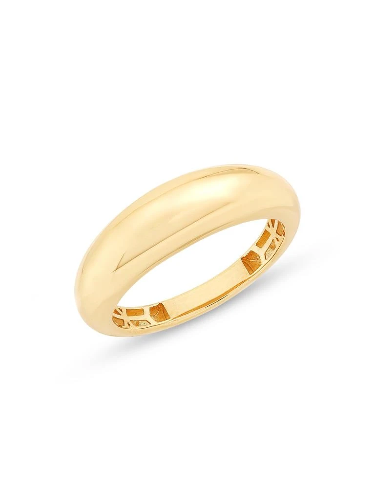 Saks Fifth Avenue 14K Yellow Gold Small Dome Ring