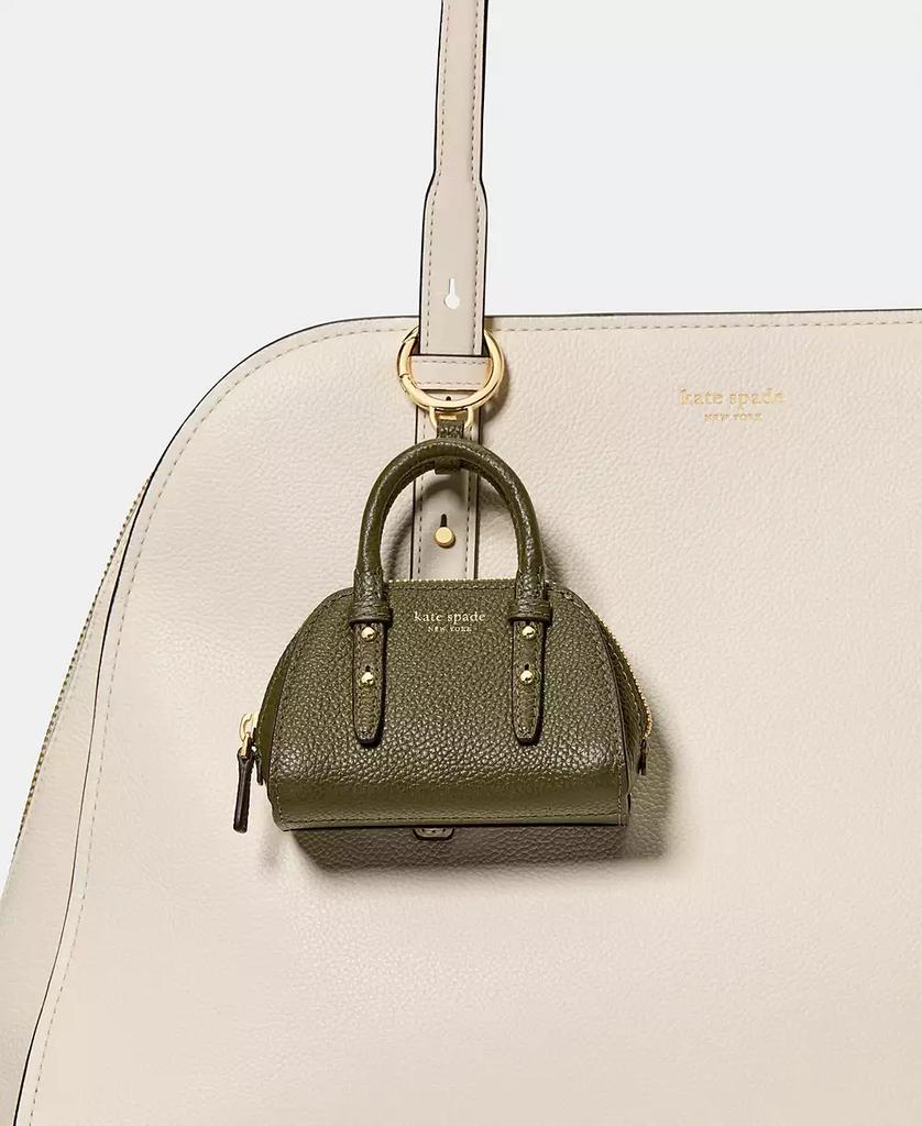 Kate Spade Charmed Pebbled Leather Bag Charm