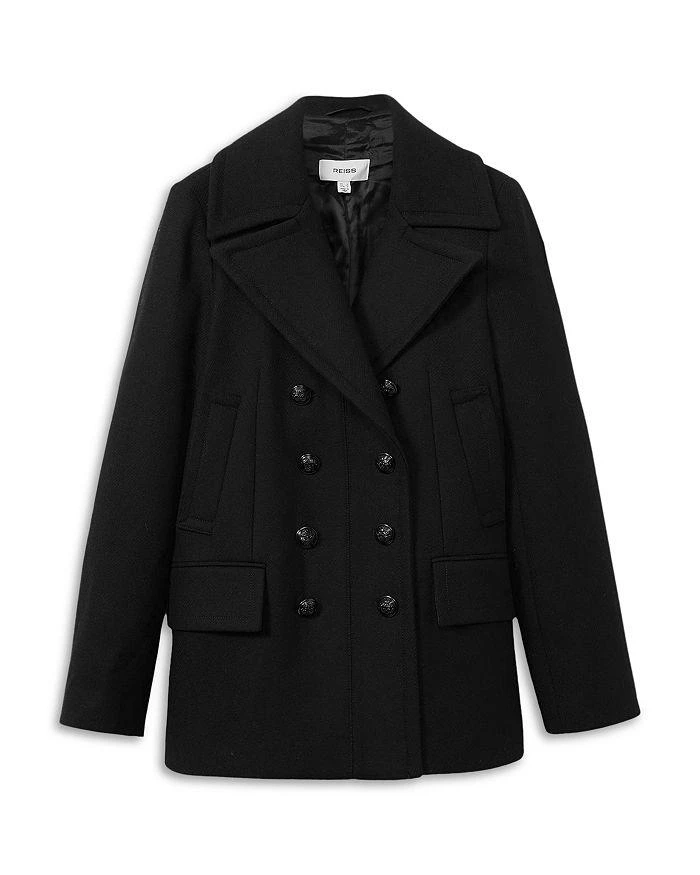 REISS Lily Wool Blend Pea Coat 6