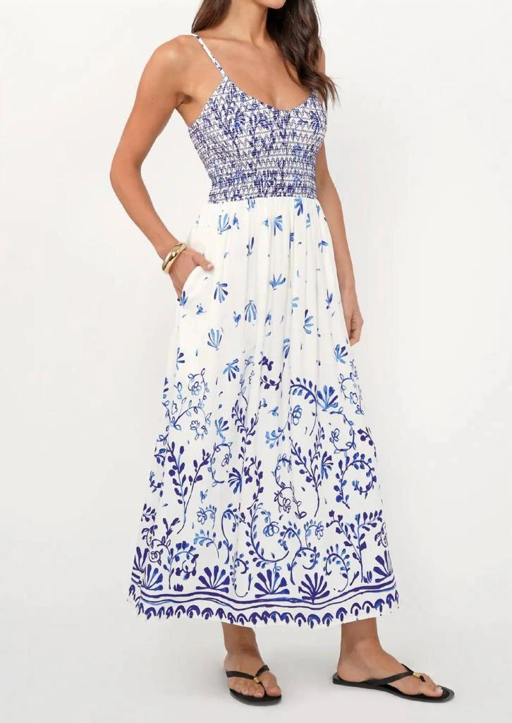 Greylin Greylin - Weldon Grove Smocked Midi Dress 4