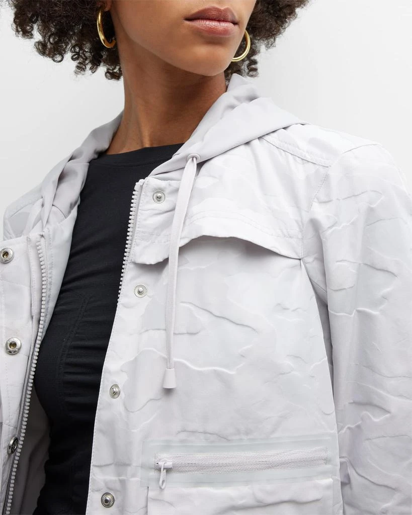 Blanc Noir Skyfall Camo-Print Aviator Jacket 7