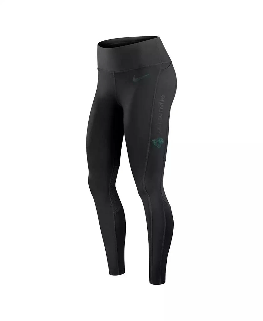 NIKE Women's Black Jacksonville Jaguars Performance Leggings 3