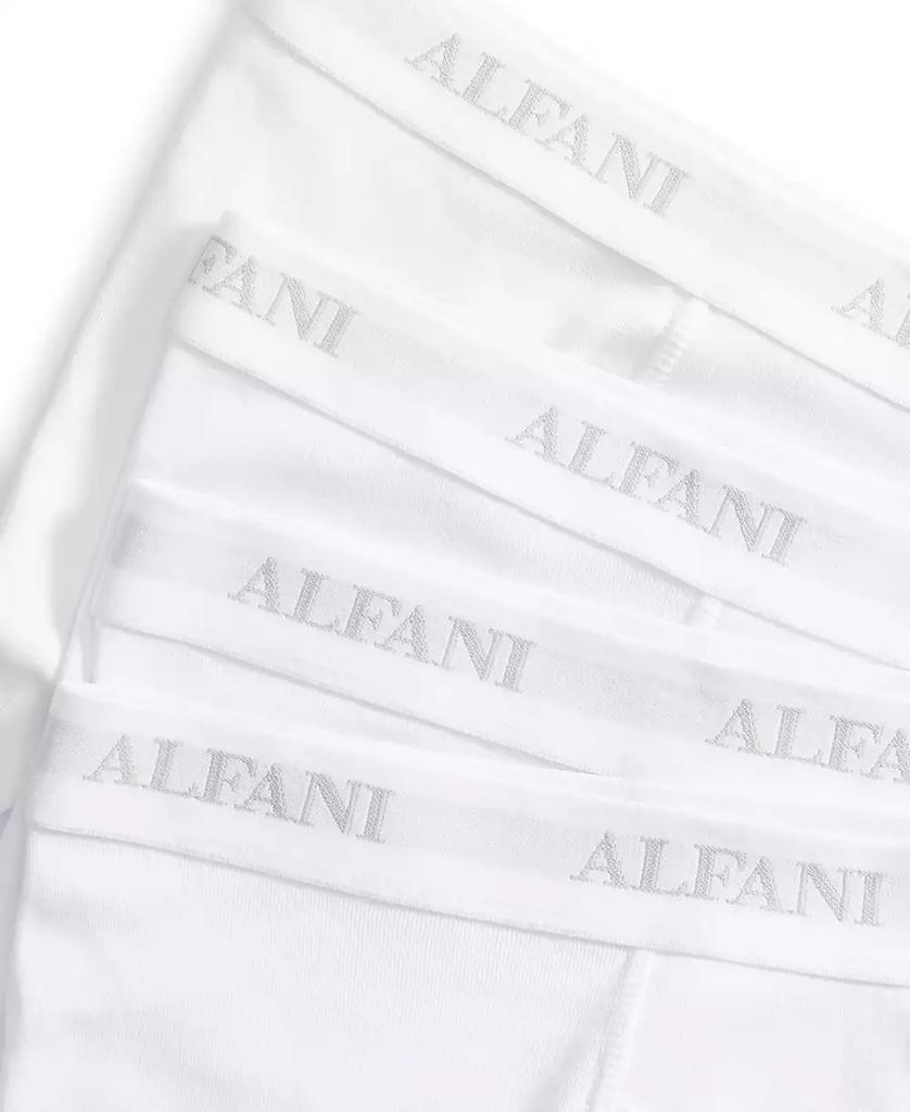 Alfani Men's Regular-Fit Solid Boxer Briefs, Pack of 4, Created for Macy's