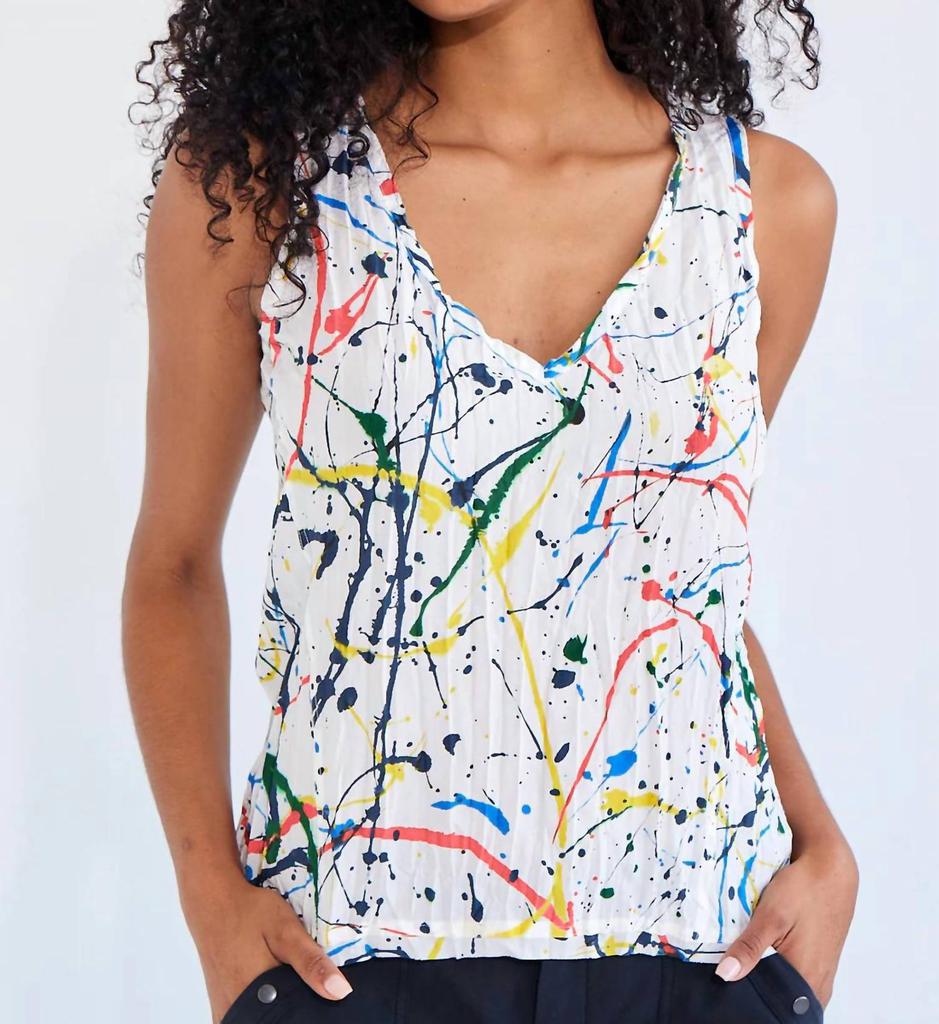 Go by go Silk Go By Go Silk - Crinkle Cut Tank Top
