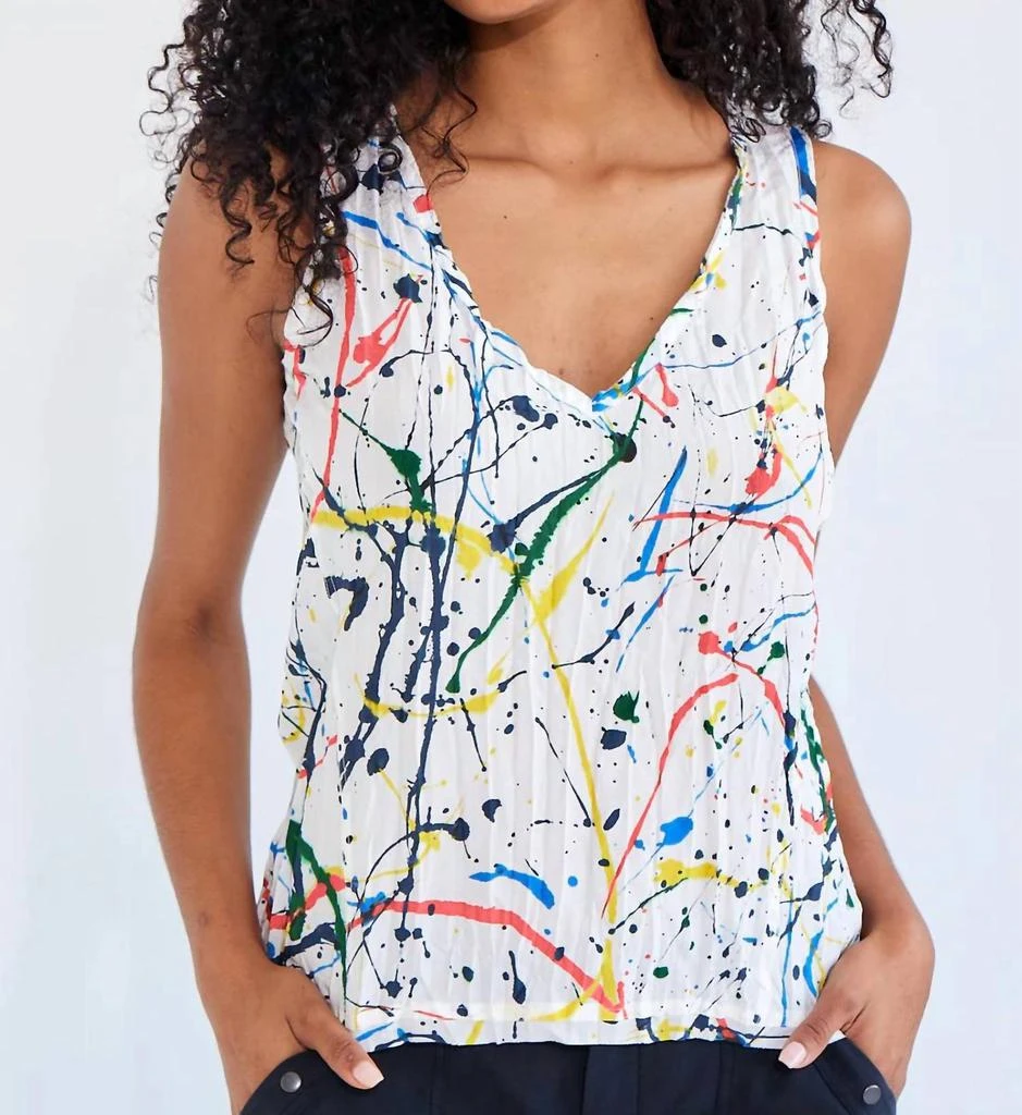 Go by go Silk Go By Go Silk - Crinkle Cut Tank Top 1