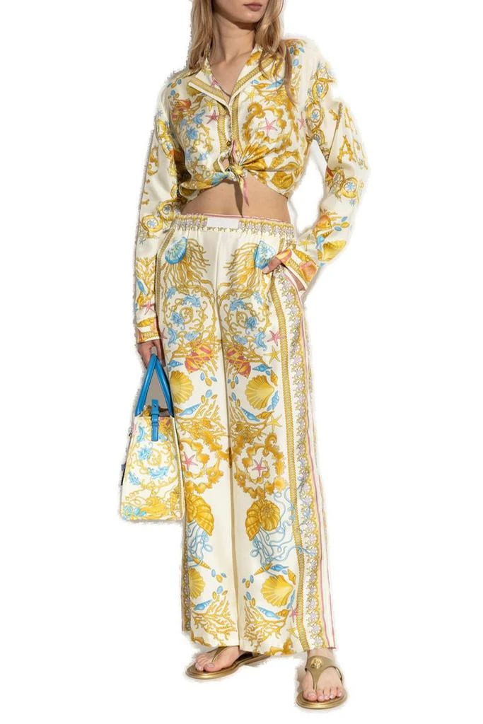 Versace Versace Barocco Printed Trousers 4