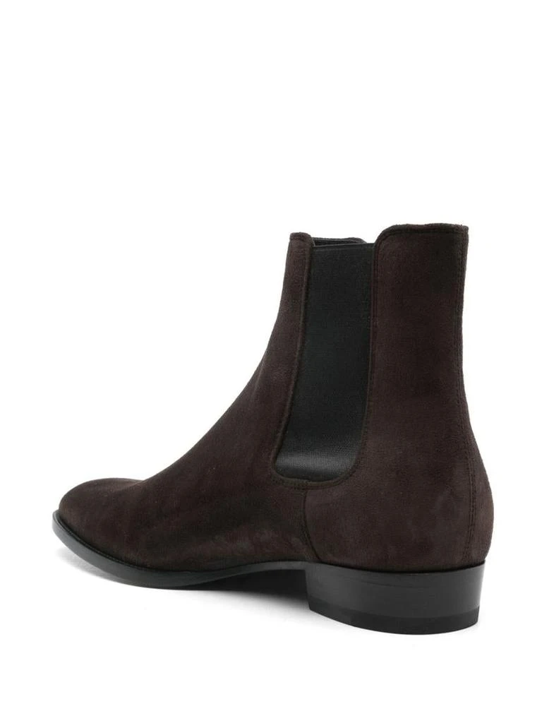 Yves Saint Laurent Saint Laurent "Chelsea Wyatt" Suede Ankle Boots 2