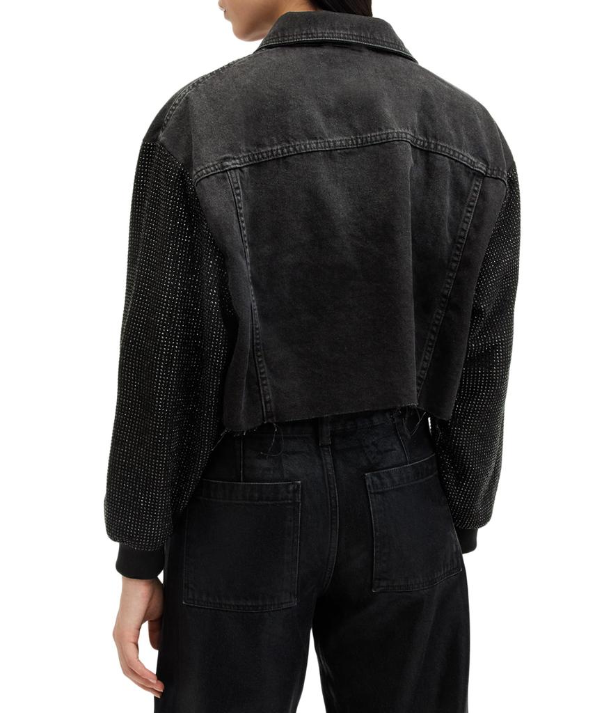 ALL SAINTS Anders Embroidered Shacket