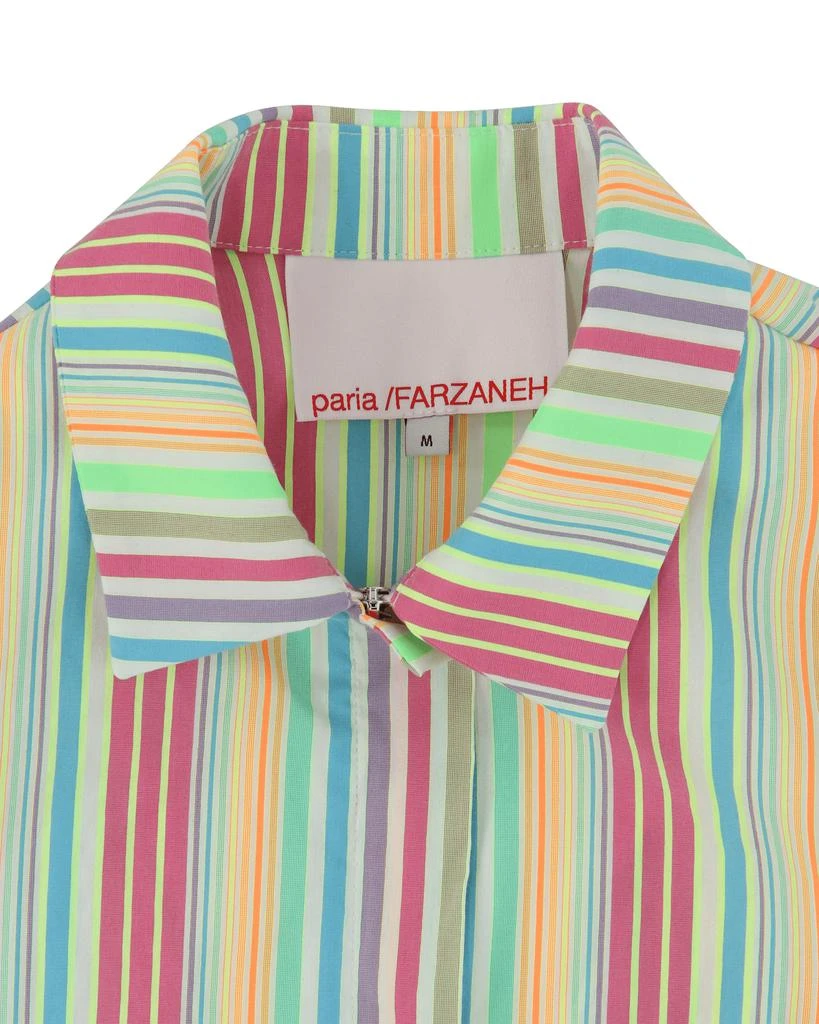 Paria Farzaneh Clown Stripe Shirt Multicolor 4