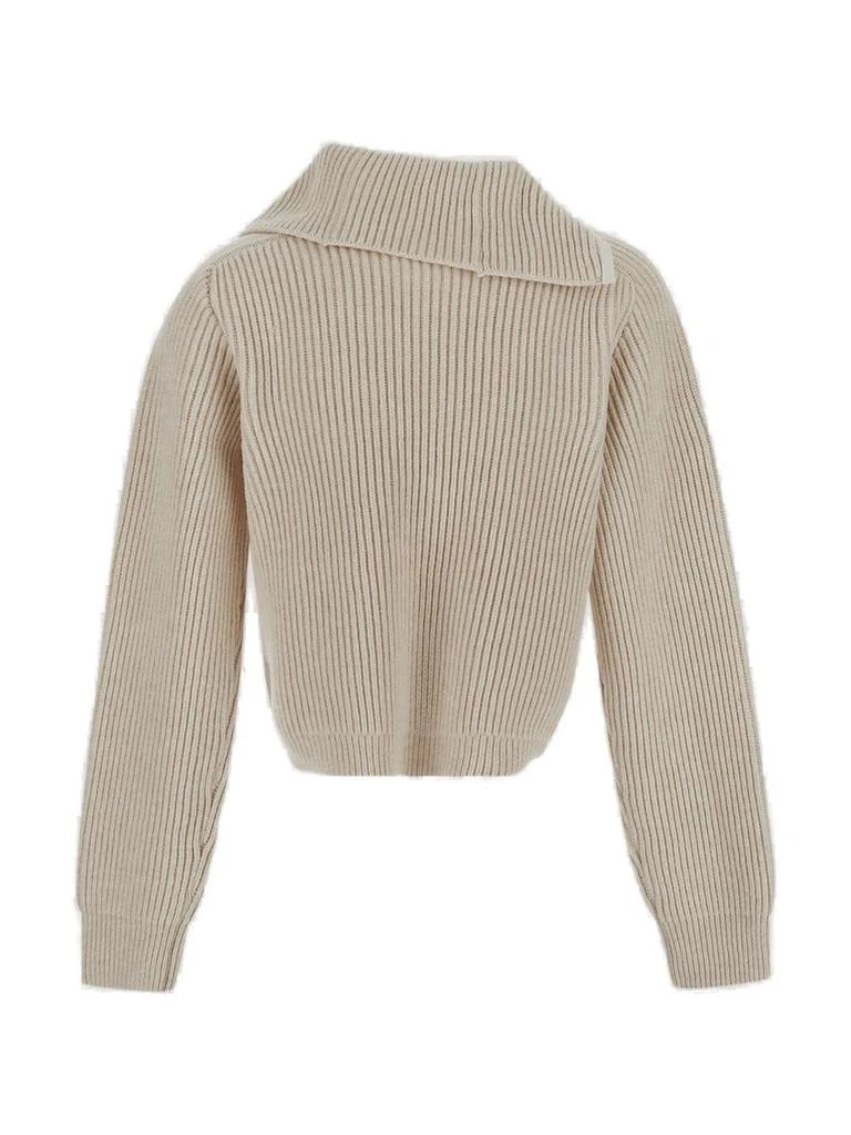 Jacquemus Jacquemus Asymmetric Mock-Neck Sweater 2