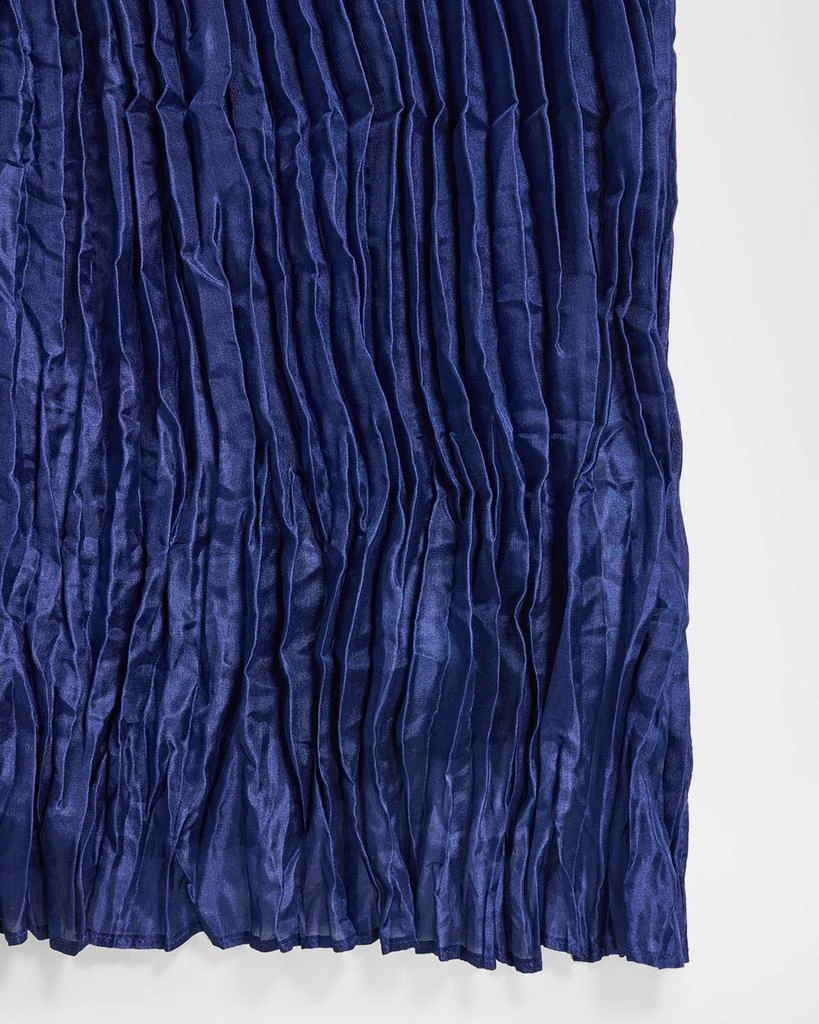 Eileen Fisher Crinkled Whisper Silk Scarf 4