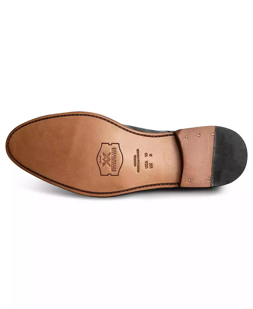 Anthony Veer Men's Clinton Tux Cap-Toe Oxford Leather Dress Shoes 5