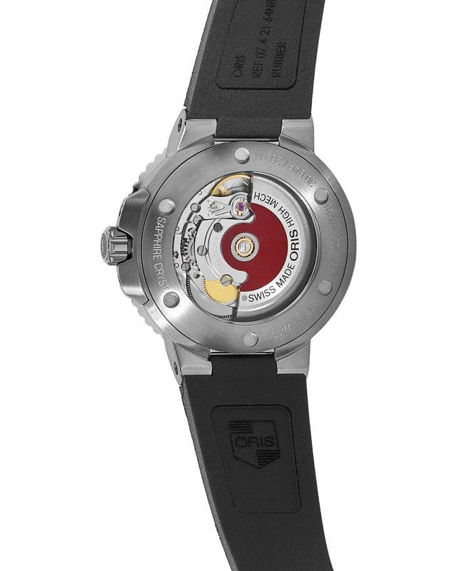 Oris Oris Aquis Date Blue Dial Black Rubber Strap Men's Watch 01 733 7766 4135-07 4 22 64FC 3