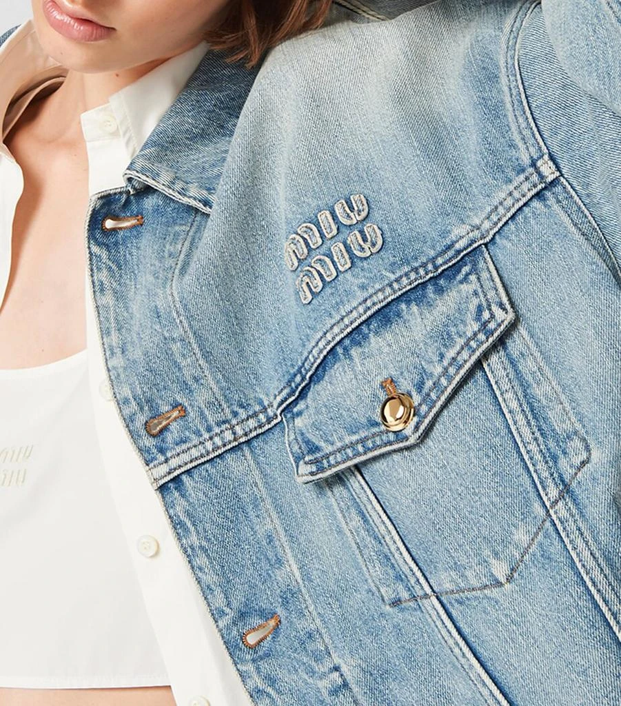 Miu Miu Oversized Denim Jacket 5