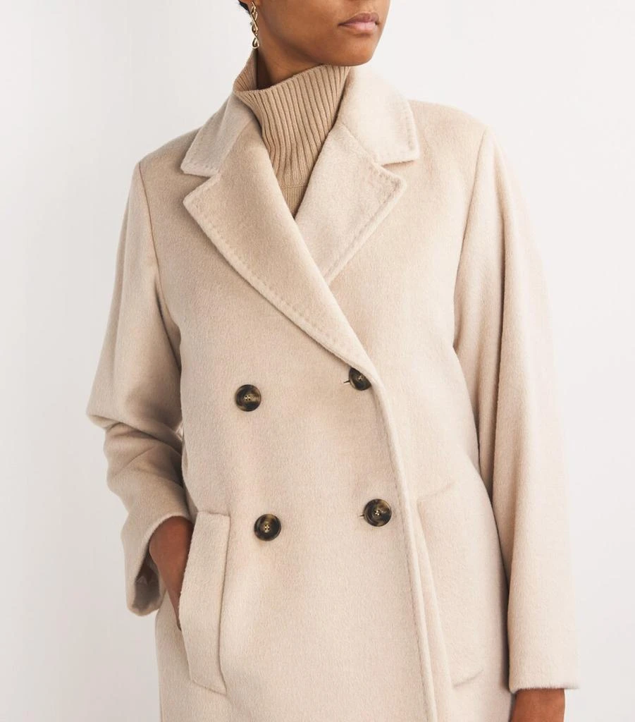 Weekend Max Mara Wool-Blend Double-Breasted Coat 6