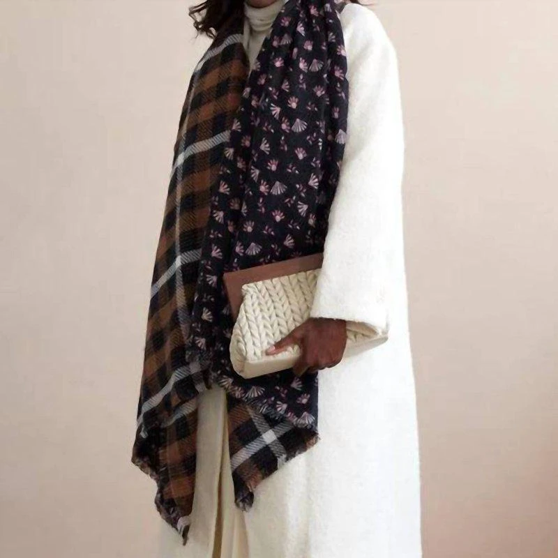 Shiraleah Yale Scarf In Black ONE SIZE 2