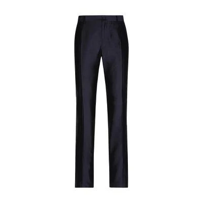 Dolce & Gabbana Tailored silk shantung pants 1