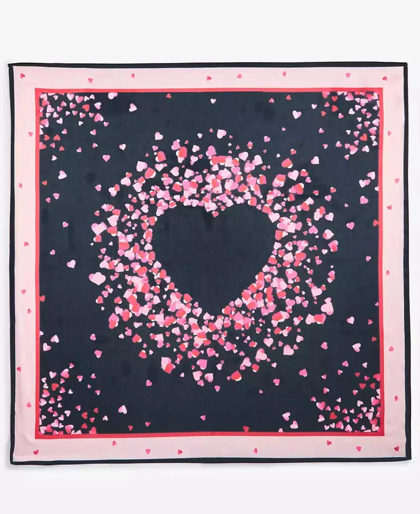 Holiday Lane Petal Hearts Square Scarf, Exclusively at Macy
s 1
