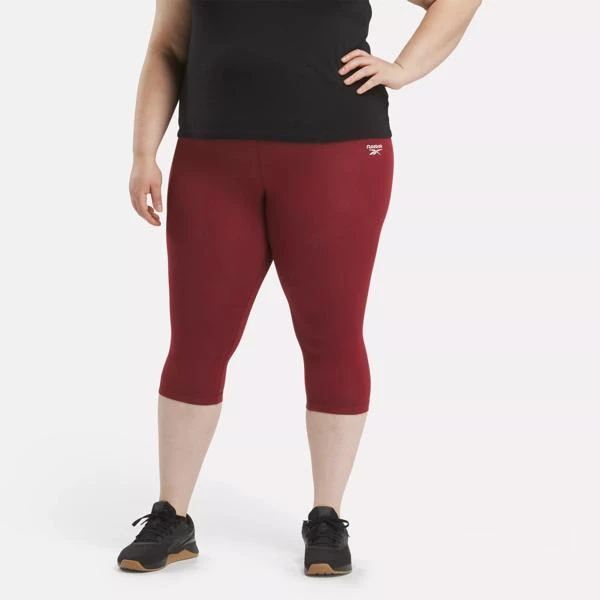 Reebok Reebok Identity Small Logo Cotton Leggings (Plus Size) 1