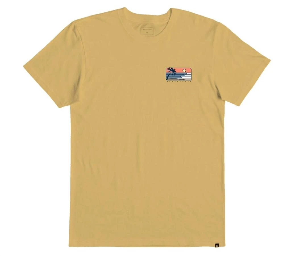 Quiksilver Men's Line Up Tee In Ochre 2