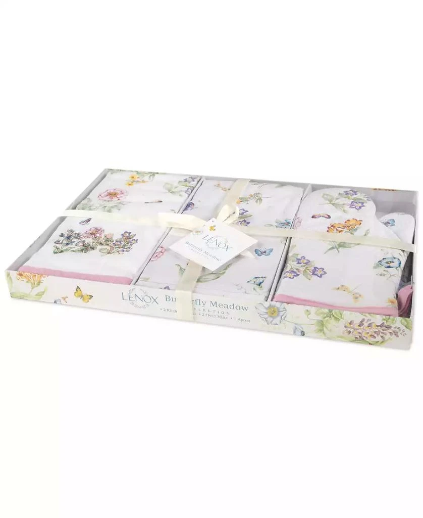 Lenox Butterfly Meadow 5-Piece Kitchen Linens Gift Set 5