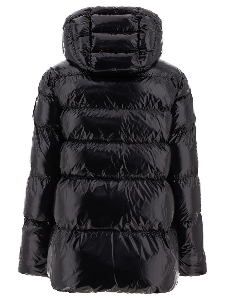 PINKO Pinko High Shine Hooded Puffer Jacket 2