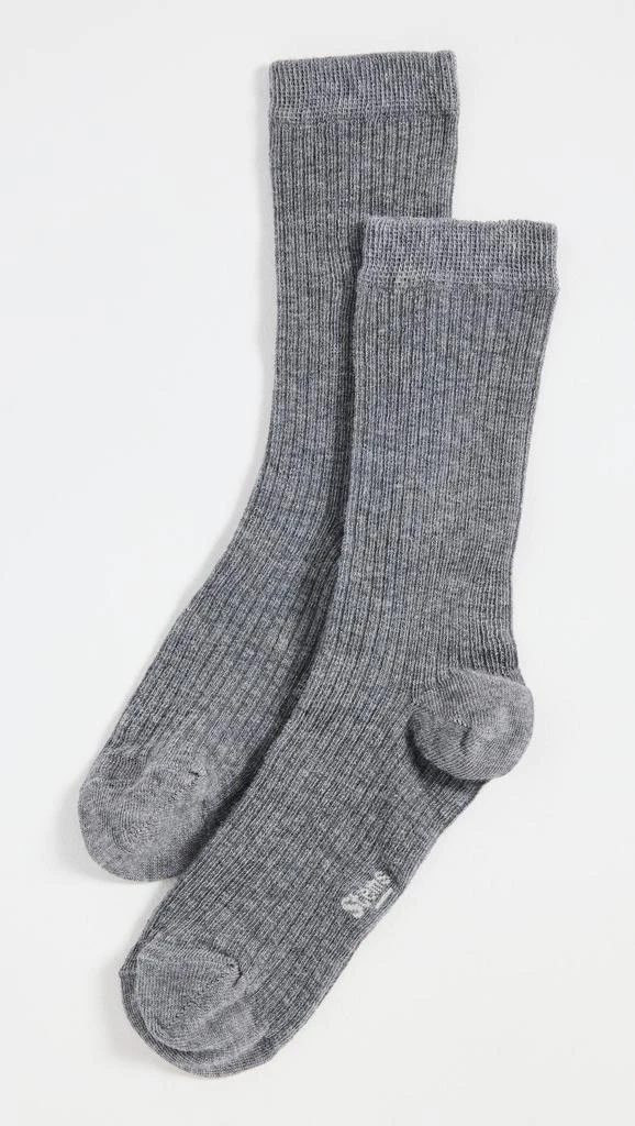 Stems Cloud Cashmere Crew Socks 1