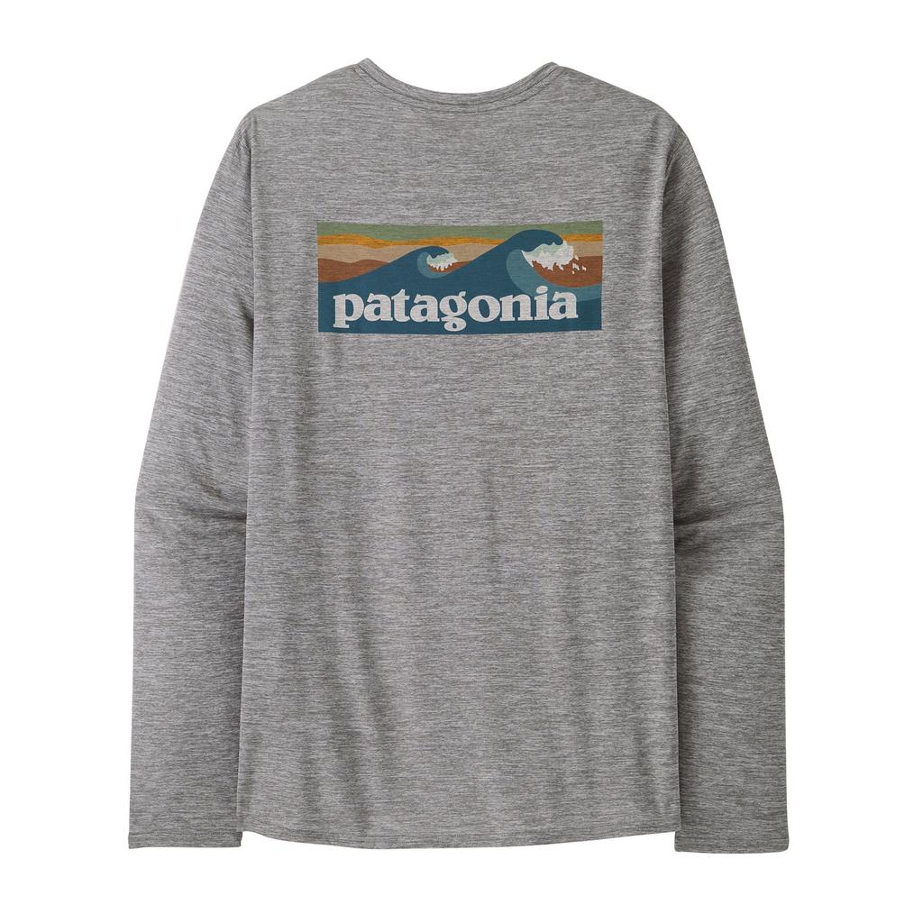 Patagonia Patagonia Long Sleeve Capilene Cool Daily Graphic Shirt - Waters - Men's