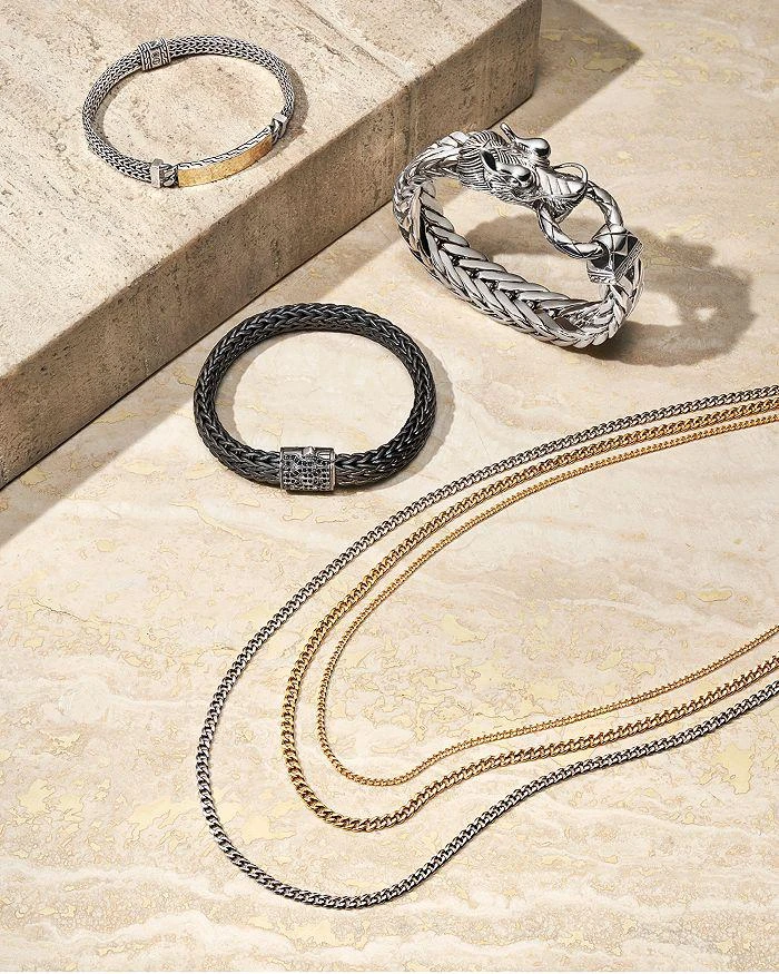 John Hardy 18K Yellow Gold Classic Curb Thin Chain Necklace, 22" 3