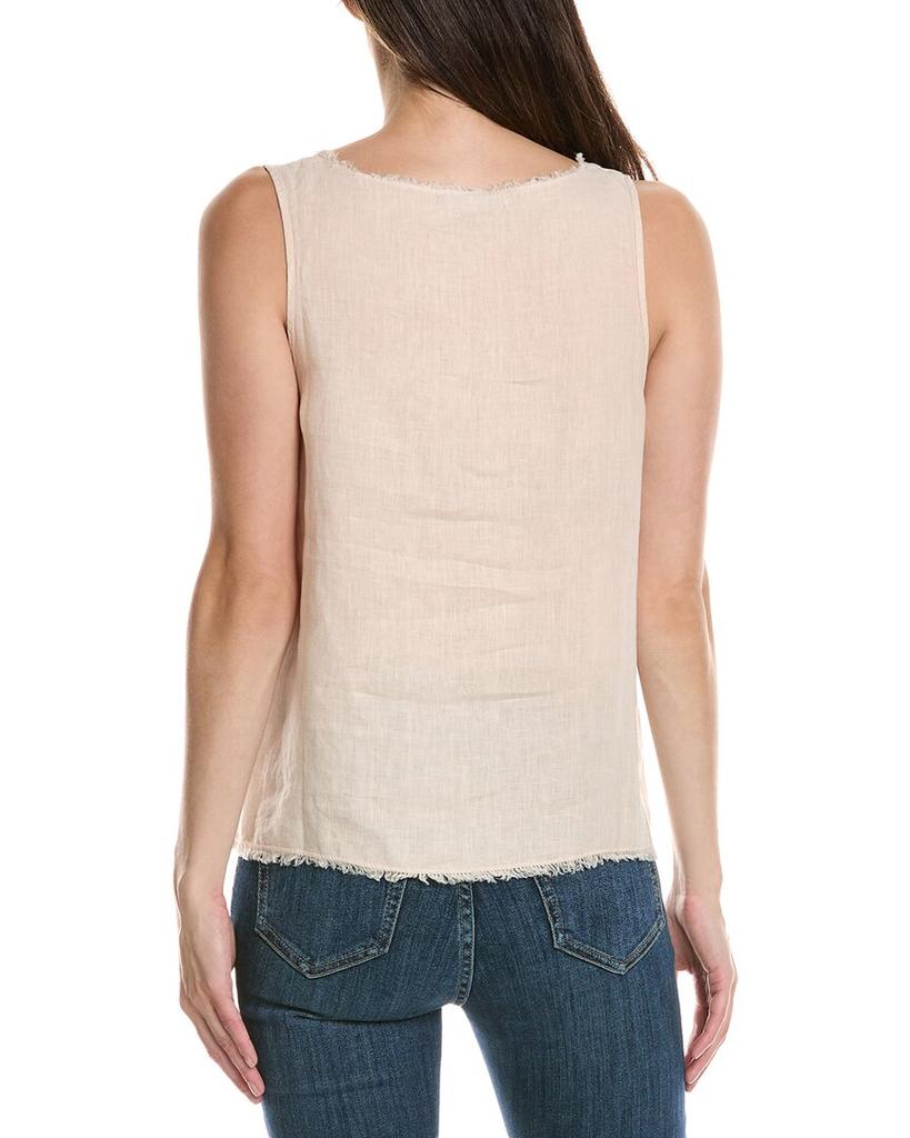 krisa Fringe Linen Tank