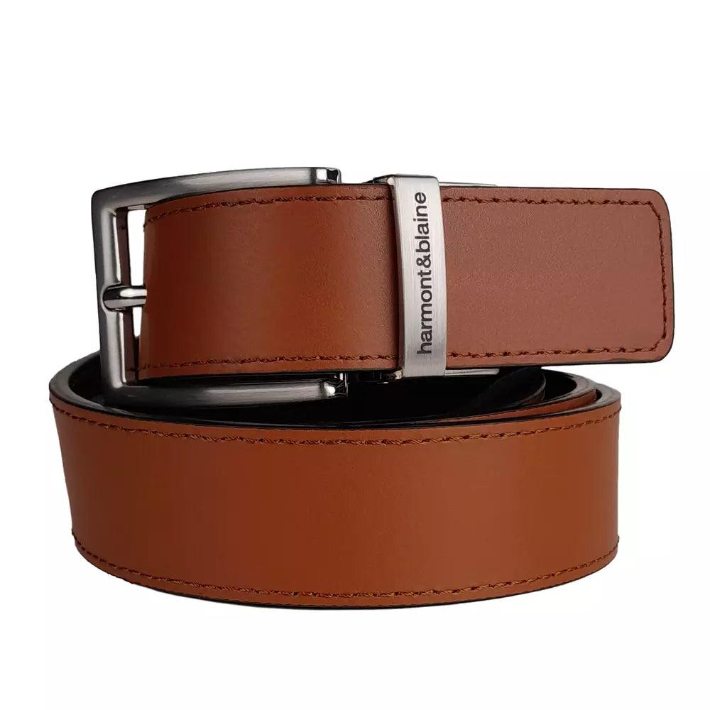 Harmont 
Blaine Harmont 
Blaine Brown Leather Di Calfskin Belt