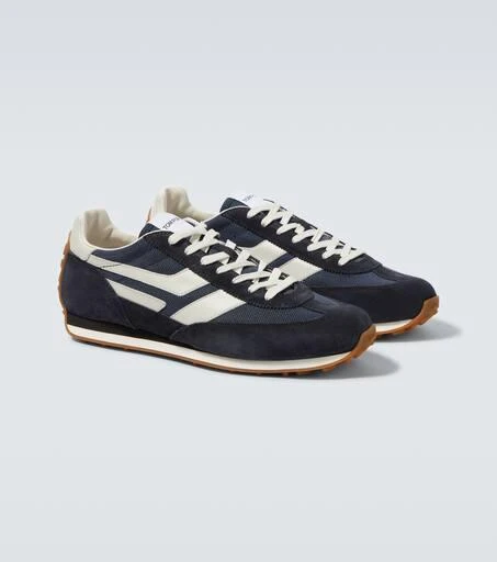 Tom Ford Mick suede-trimmed sneakers 5