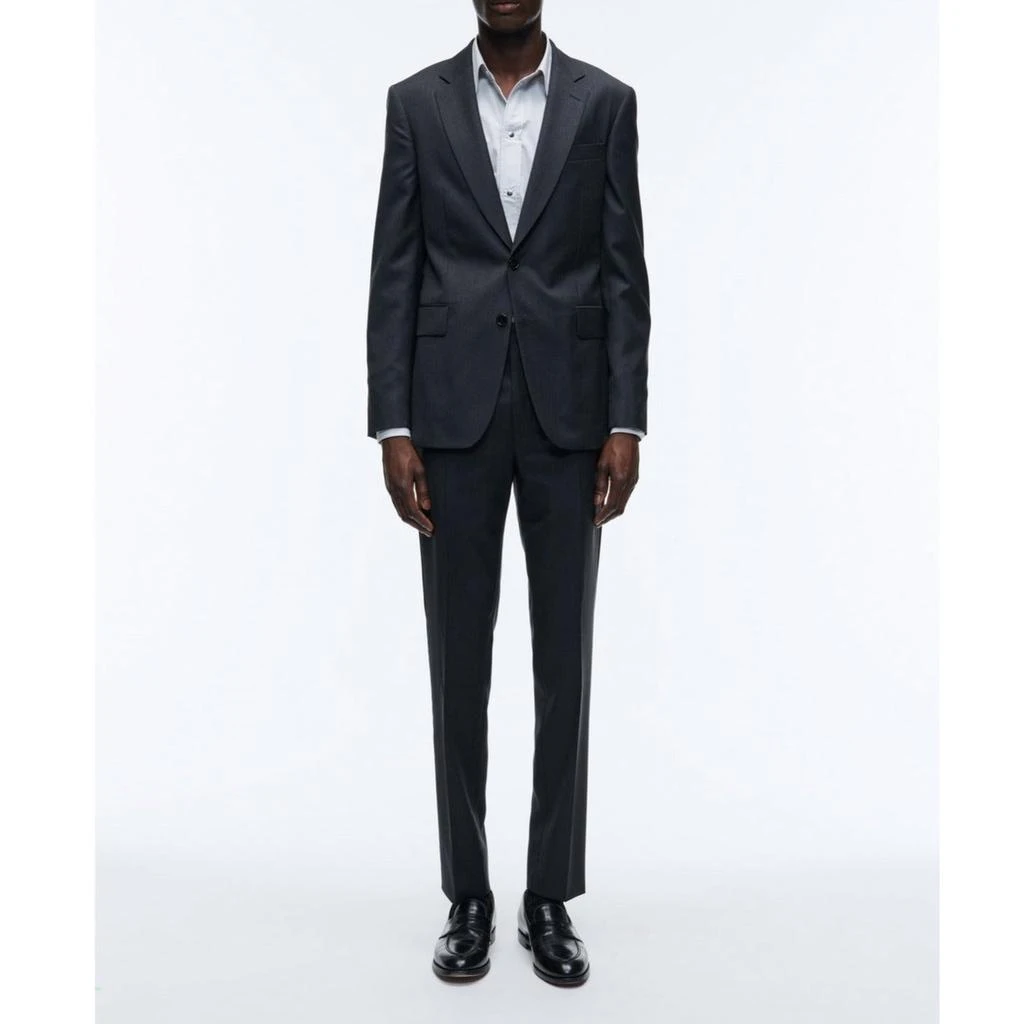 预计3周后发货 Fursac Fursac - Costume 2 Pièces Toile Grise Anthracite Unie - Anthracite 3