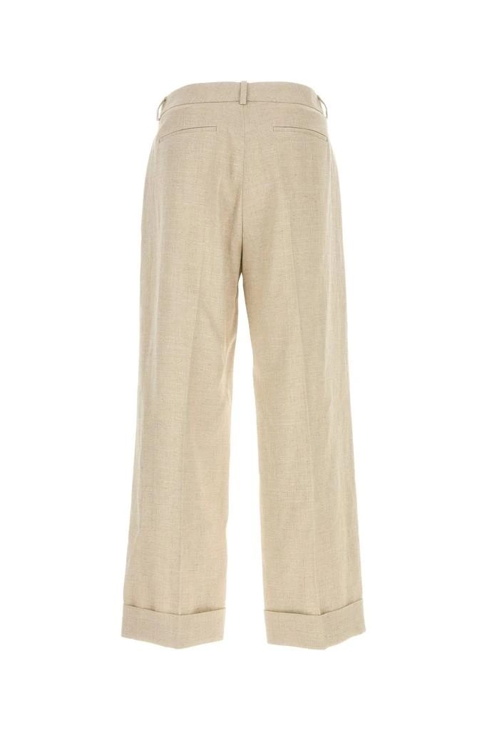 Valentino Beige linen blend pant 2
