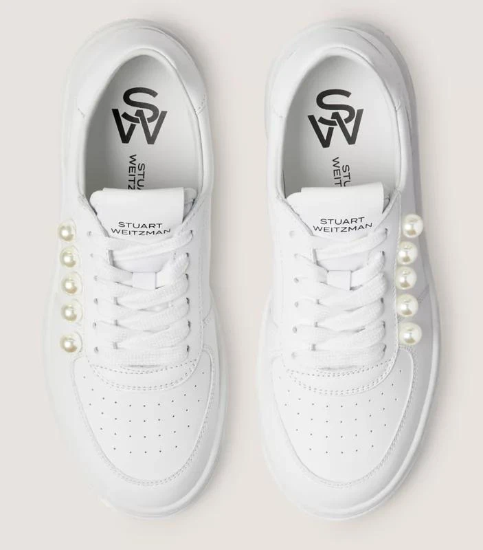 Stuart Weitzman SW COURTSIDE PEARL SNEAKER 4