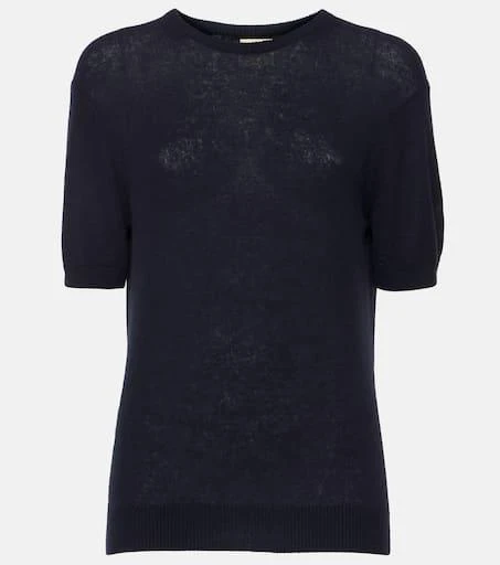 Khaite Pierre cashmere-blend top 1