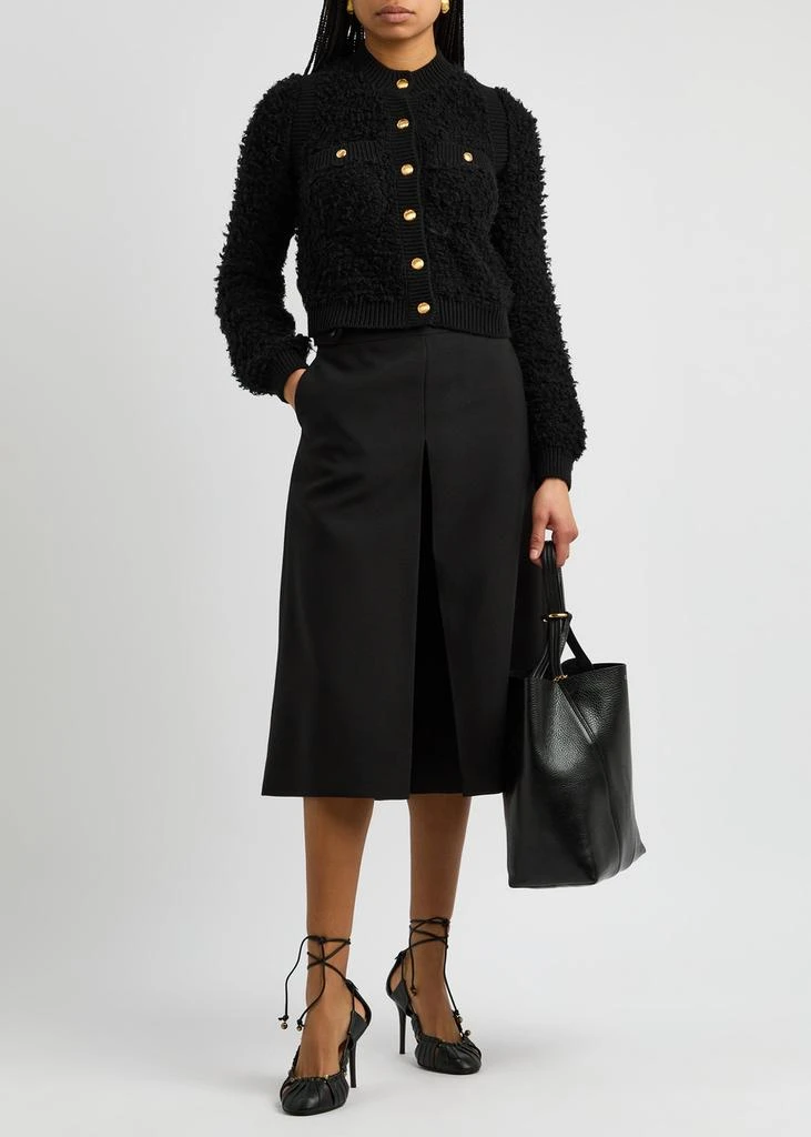 Chloé Luna 100 cut-out leather pumps 6