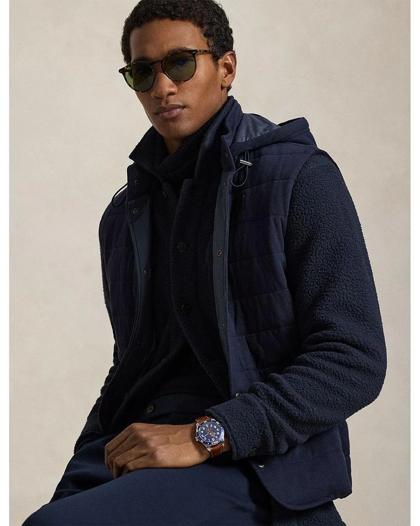 Ralph Lauren Quilted Jersey Hooded Vest 3