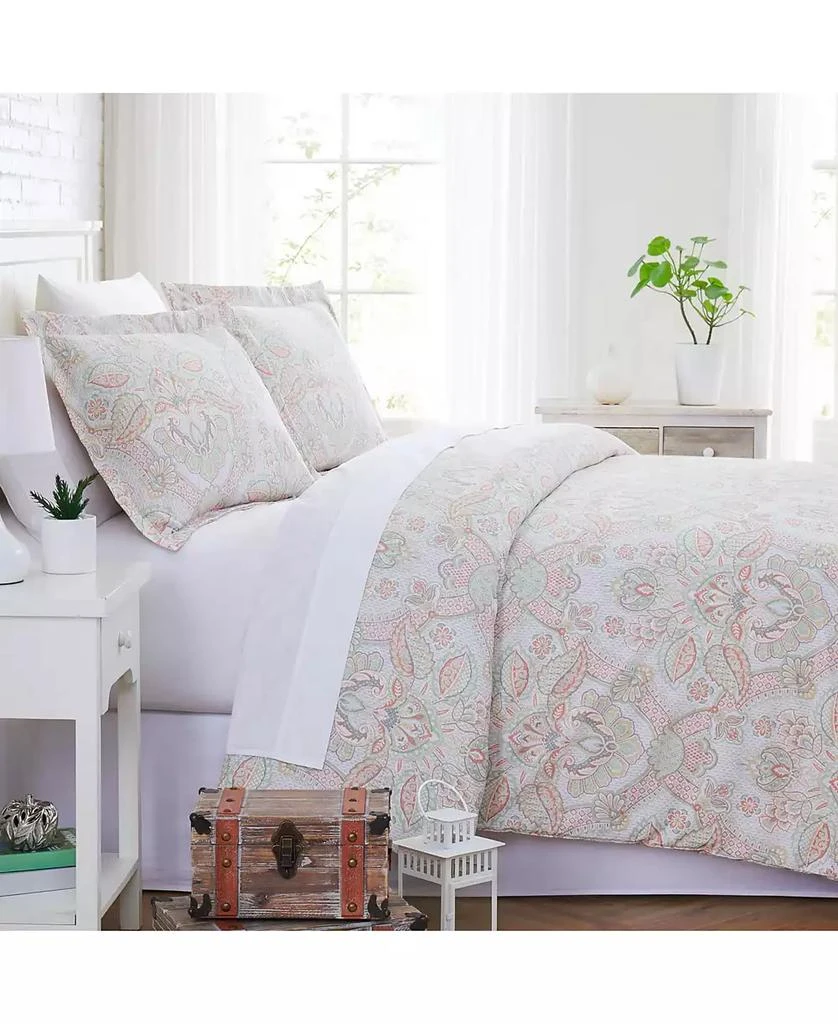 SOUTHSHORE FINE LINENS Enchantment Extra Soft 2-Pc. Duvet Cover Set 1