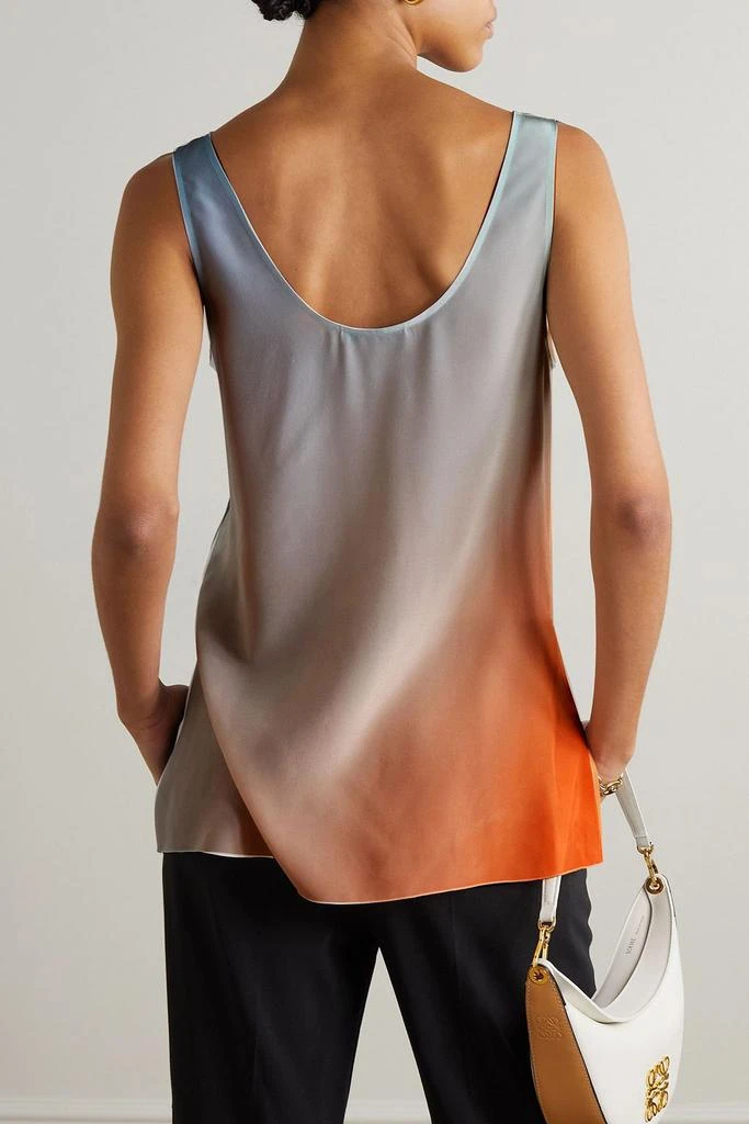 GAUCHERE Printed silk tank 3